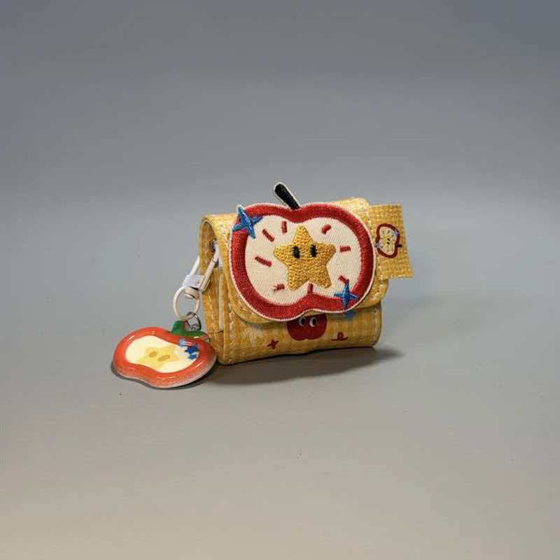 Custom lifestyle accessory pouch front detail by Giftora