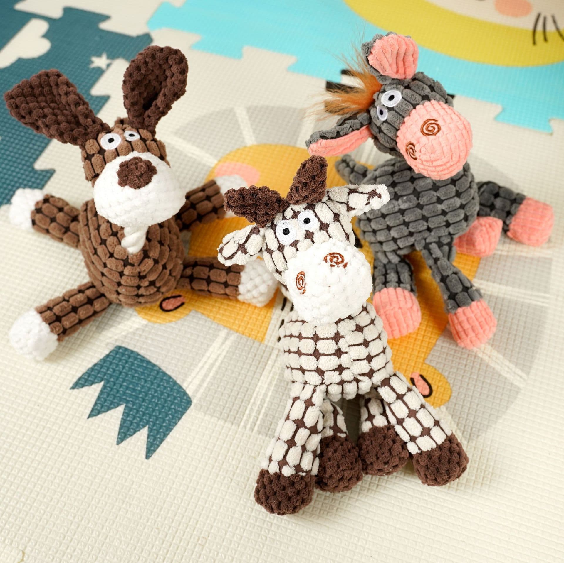 Custom pet plush toy sample by Giftora